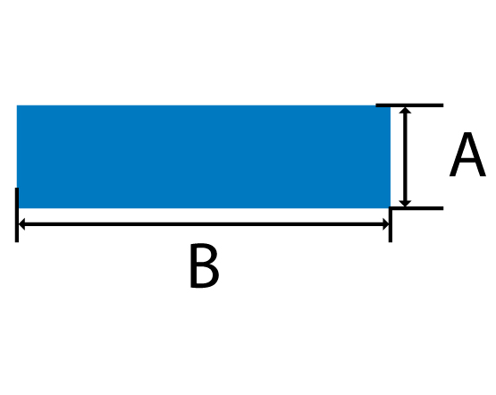 Stainless Steel Flat Bar cross section